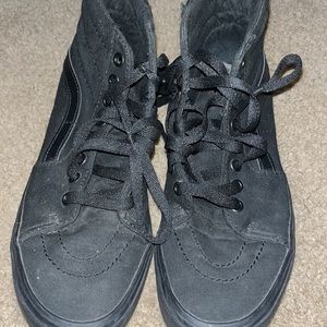 All black vans